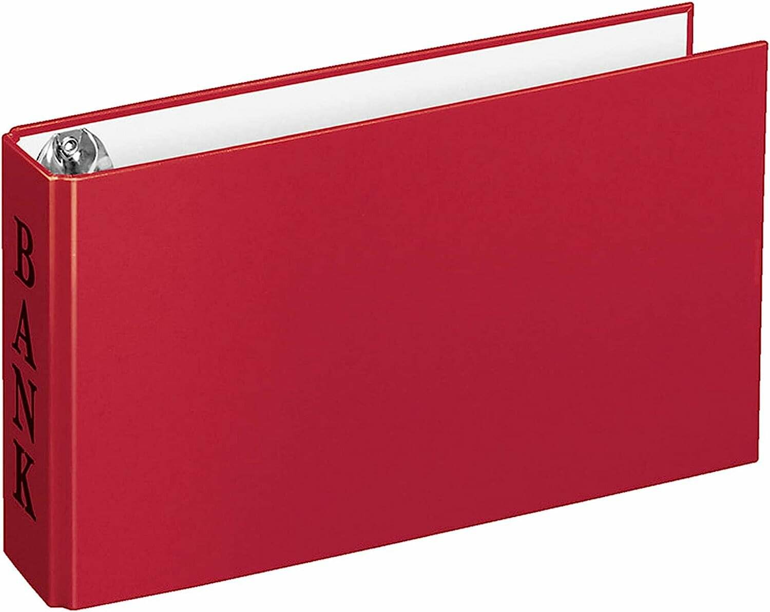 VELOFLEX VELOCOLOR® Bankringbuch 2-Ringe rot 4,5 cm DIN A6 quer