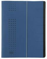 Elba Ordnungsmappe chic, Blau, Karton, A4, 450 g/m², 250 mm, 12 mm