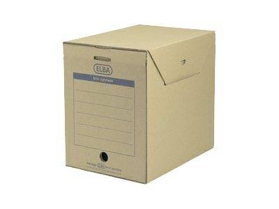 ELBA Tric - Aktenbox - für A4 - Nature Brown