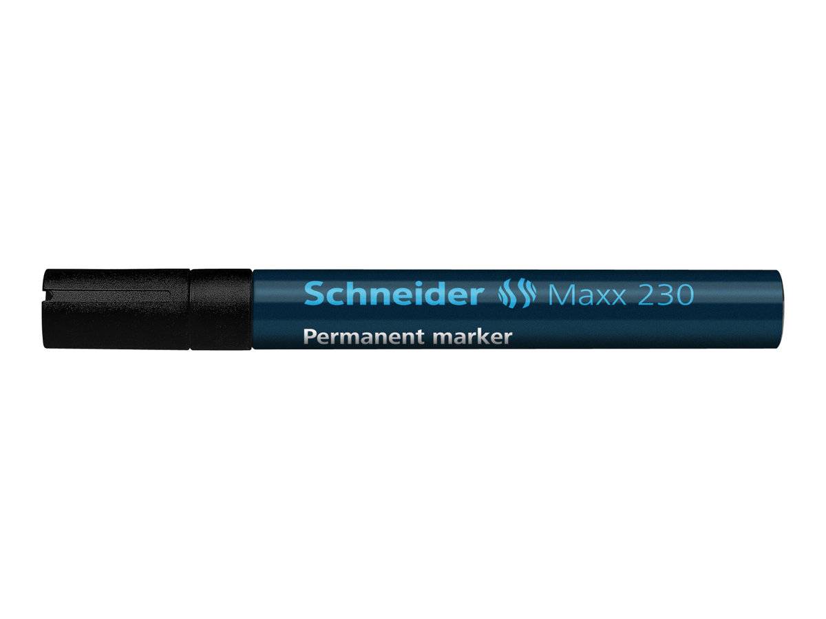 Schneider Maxx 230 Permanentmarker schwarz 1,0 - 3,0 mm, 10 St.