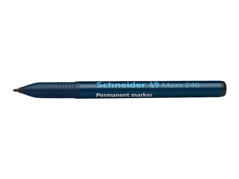 Schneider Maxx 240 Permanentmarker schwarz 1,0 - 2,0 mm, 10 St.