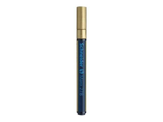 Schneider Schreibgeräte Schneider Maxx 278 - Marker - Gold - alkoholbasierte Tinte