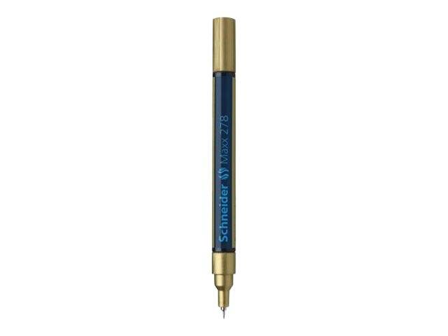 Schneider Schreibgeräte Schneider Maxx 278 - Marker - Gold - alkoholbasierte Tinte