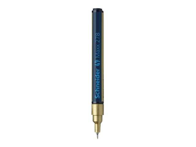 Schneider Schreibgeräte Schneider Maxx 278 - Marker - Gold - alkoholbasierte Tinte