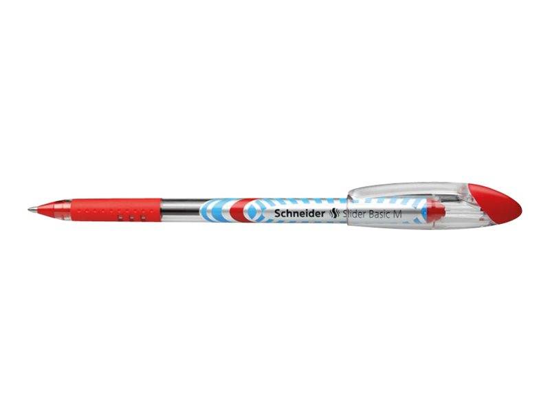 Schneider Schreibgeräte Schneider Slider - Kugelschreiber - Rot - 1 mm
