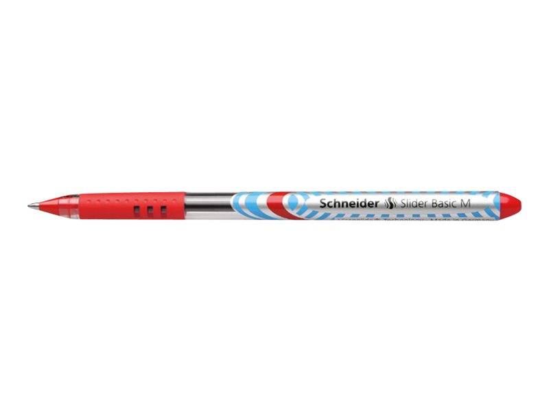 Schneider Schreibgeräte Schneider Slider - Kugelschreiber - Rot - 1 mm