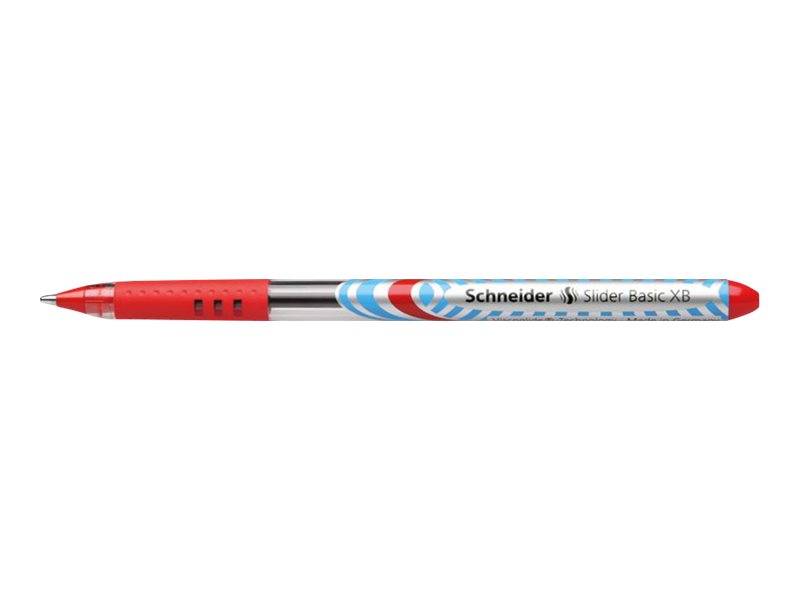Schneider Schreibgeräte Schneider Slider - Kugelschreiber - Rot - 1.4 mm