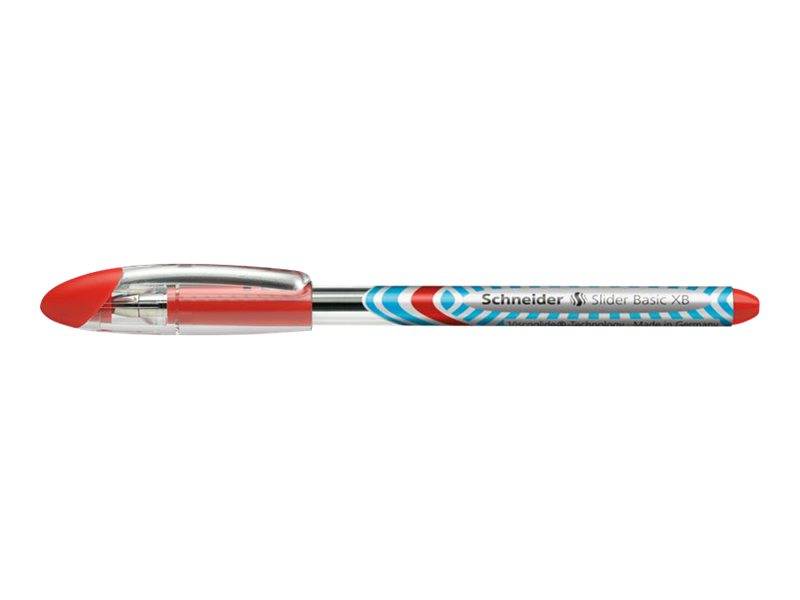 Schneider Schreibgeräte Schneider Slider - Kugelschreiber - Rot - 1.4 mm