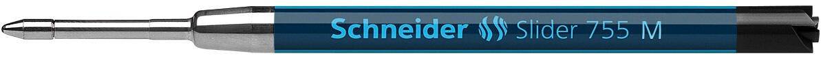 Schneider Schreibgeräte Schneider Pen Slider 755 - Schwarz - Medium - Edelstahl - Kugelschreiber - ISO G2 - ISO 12757-