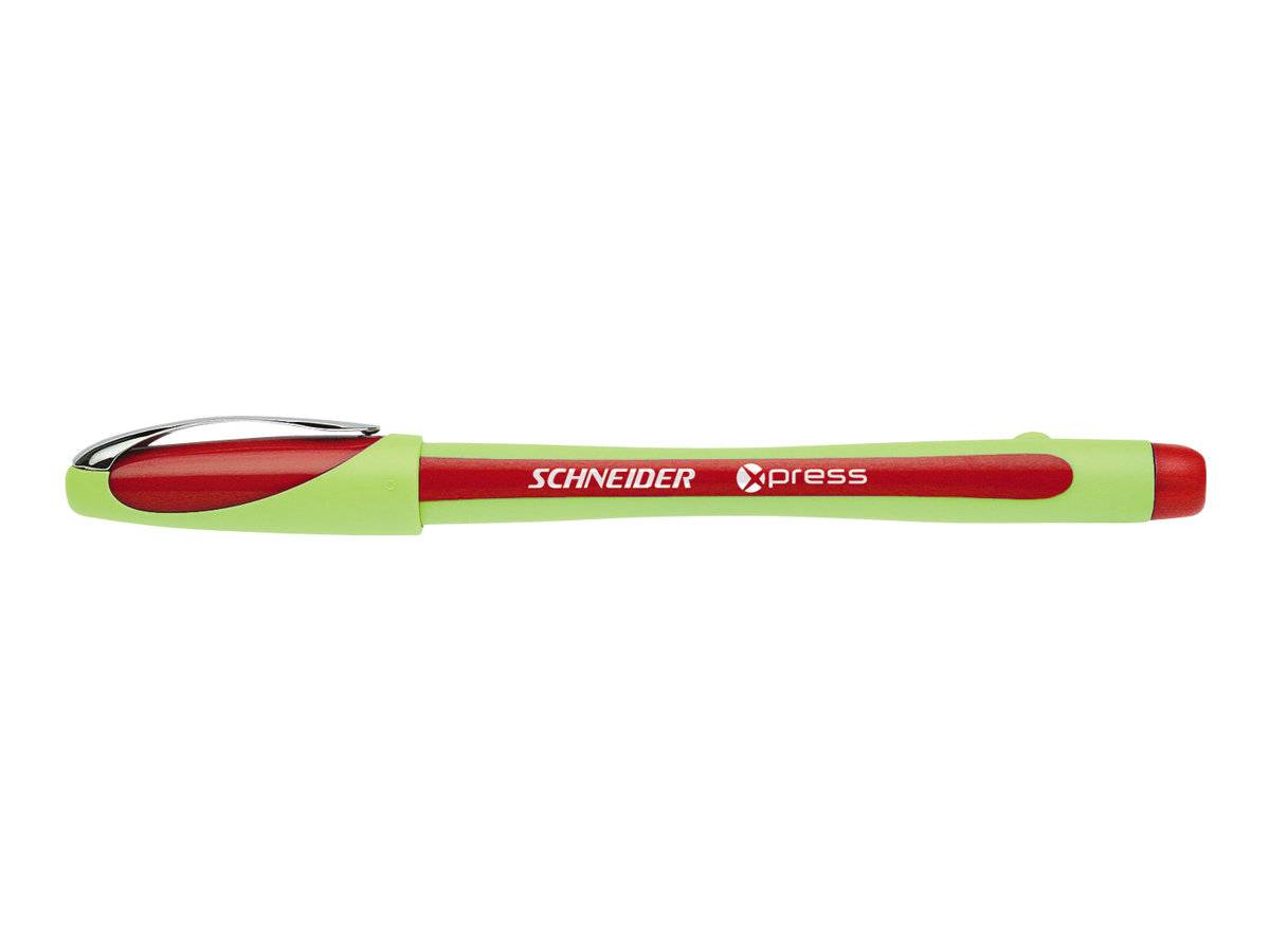 Schneider Xpress Fineliner rot 0,8 mm, 10 St.