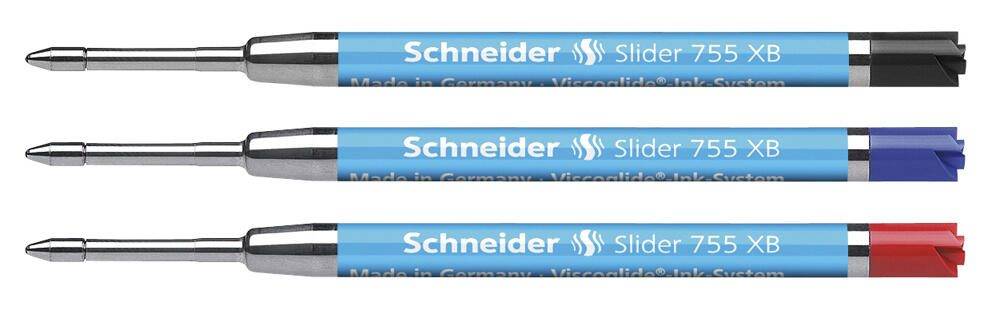 Schneider Kugelschreiberminen Slider 755 0.7 mm Schwarz 50-175501