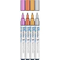 Schneider Schreibgeräte ML01111501 - Kupfer - Gold - Silber - Violett - Transparent - 4 Farben - 2 mm - Deutschland - 4 Stück(e)