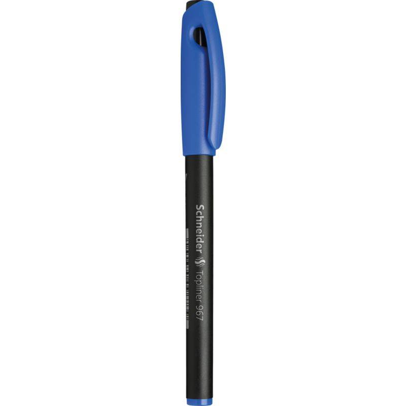 Schneider Schreibgeräte 10 Schneider Topliner 967 Fineliner blau 0.4 mm