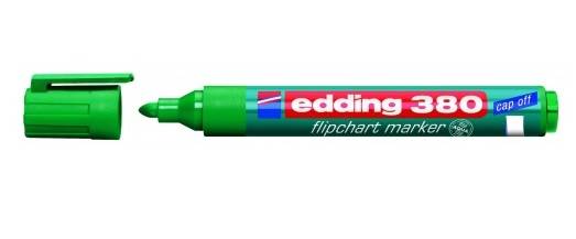 10 edding 380 Flipchart-Marker grün 1,5 - 3,0 mm