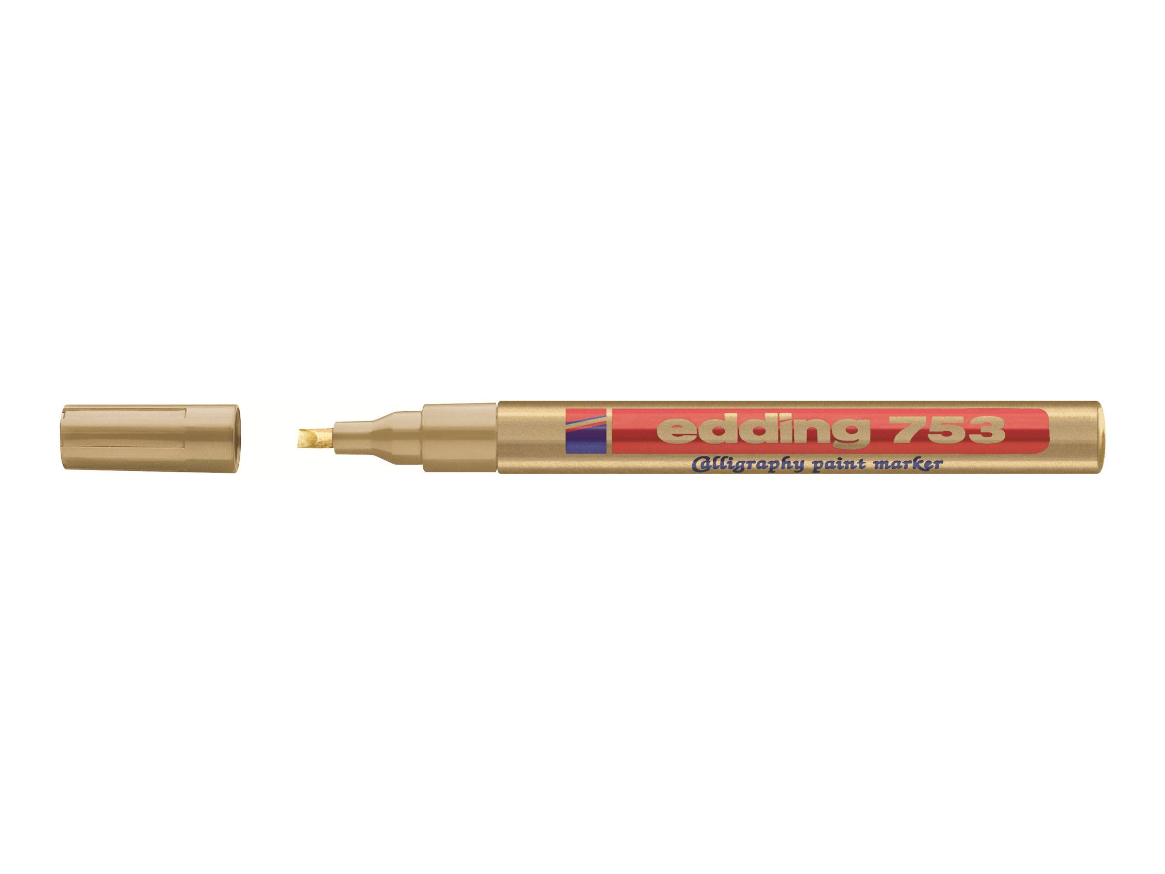 edding 753 Lackmarker gold 1,0 - 2,0 mm, 1 St.