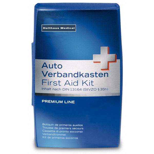 Holthaus Auto-Verbandkasten Premium Line mit Füllung nach DIN 13164