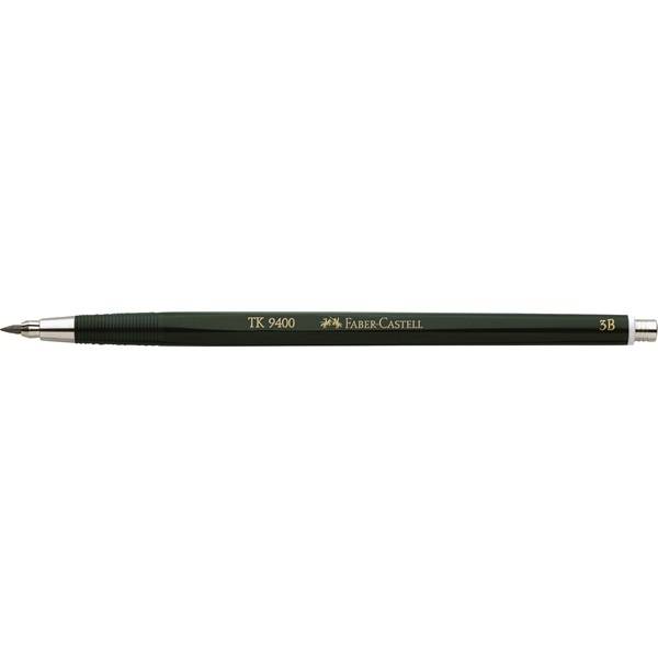 FABER-CASTELL TK® 9400 Fallminenstift grün 3B 2,0 mm, 1 St.
