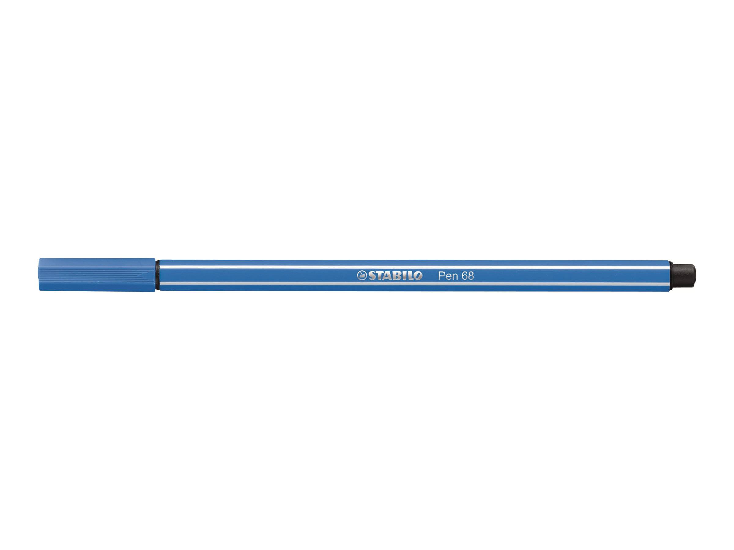 STABILO Pen 68 Filzstifte blau, 10 St.