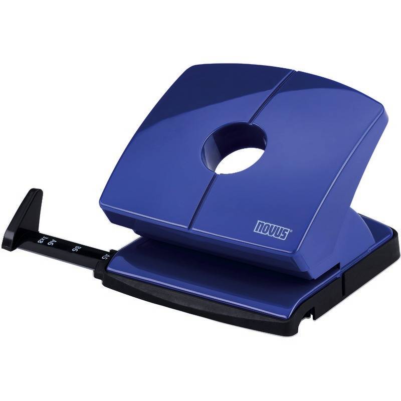 novus Bürolocher B220, blau