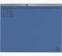 Exacompta 370207B, Konventioneller Dateiordner, Karton, Blau, 320 g/m², 265 mm, 316 mm