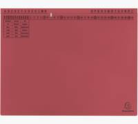 Exacompta 371103B, Konventioneller Dateiordner, Karton, Rot, 320 g/m², 265 mm, 316 mm