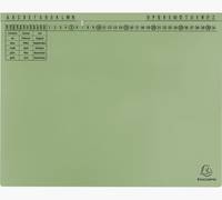 Exacompta 371125B, Konventioneller Dateiordner, Karton, Grün, 320 g/m², 265 mm, 316 mm