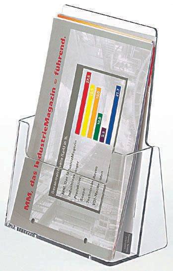 Ein Magazin mit dem Titel „MM, Das Industriemagazin - Führend in...