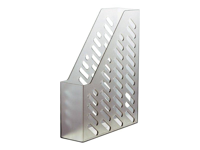 2 HAN Stehsammler Klassik brillant 1602-69 grau-transparent Kunststoff, DIN A4