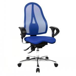 TopStar Topstar B�rostuhl Sitness� 15, ST19UT38 blau, chrom Stoff ST19UT38