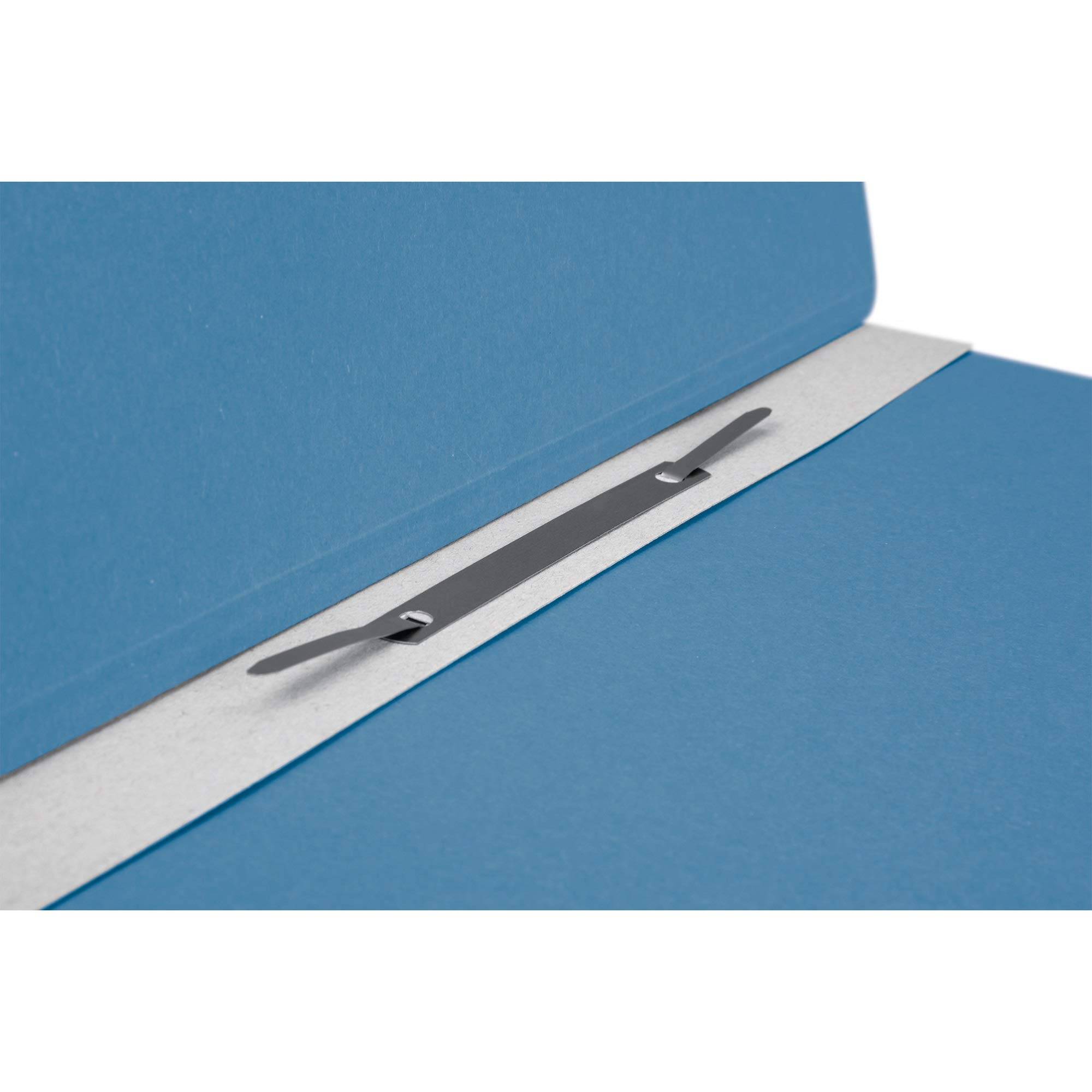 Falken Ösenhefter Karton blau DIN A4, halber Deckel, 50 St.