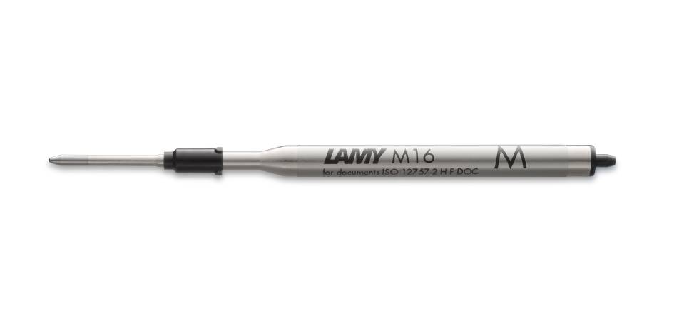 LAMY M16 - Schwarz - Medium - Schwarz - Silber - 8000 m - Deutschland - 1 Stück(e)
