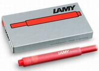 LAMY T10 - Rot - Rot - Füllfederhalter - Box - 5 Stück(e)