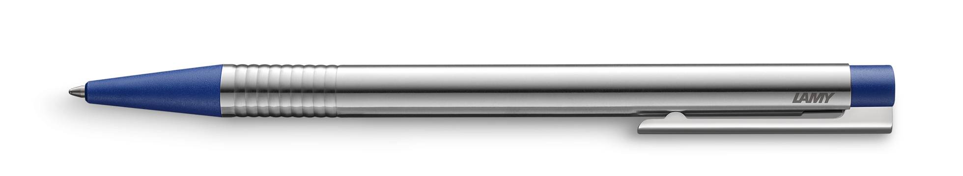 LAMY Logo - Clip - Clip-on-Einziehkugelschreiber - Nachfüllbar - Blau - 1 Stück(e) - Medium