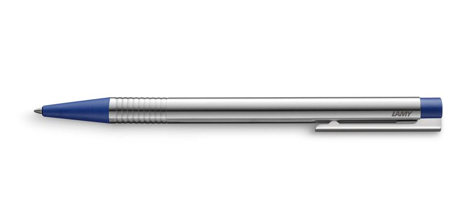 LAMY Logo - Clip - Clip-on-Einziehkugelschreiber - Nachfüllbar - Blau - 1 Stück(e) - Medium