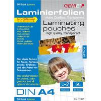 Genie Laminierfolien glänzend 80 mikron A4