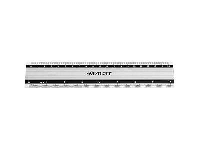 ACME Westcott - Lineal - 20 cm - Aluminiumm