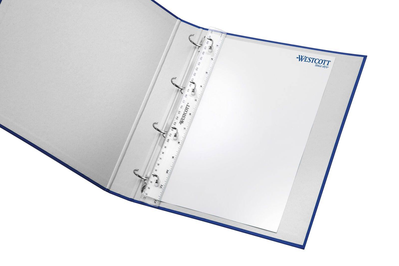 Westcott Lineal 31.0 cm transparent