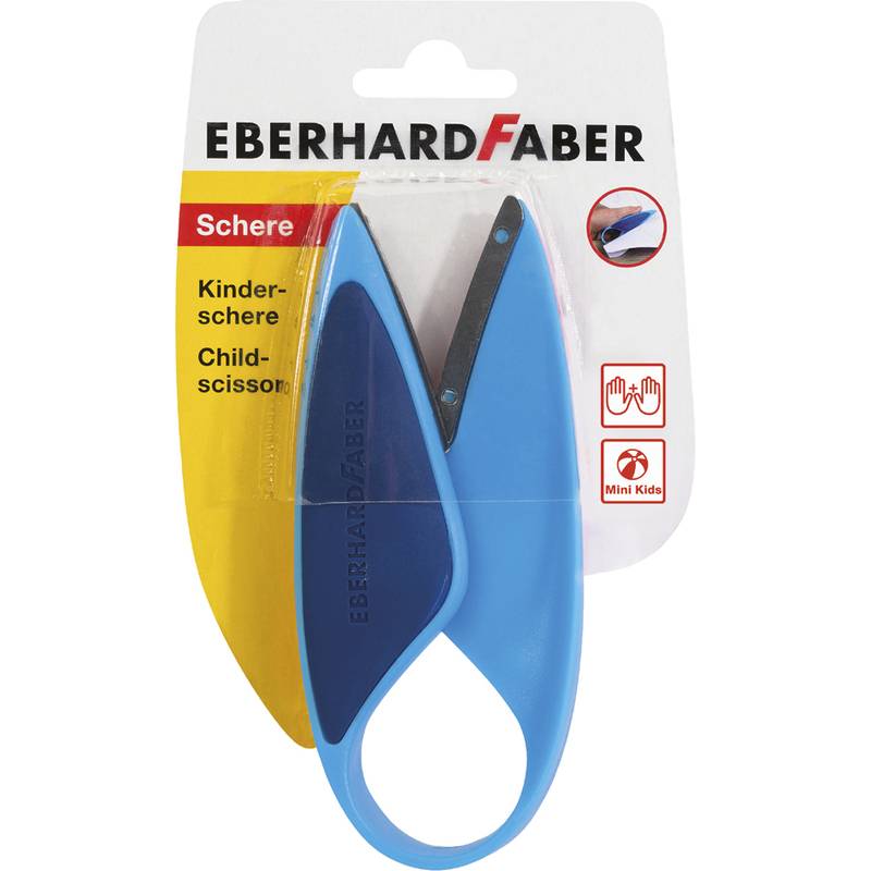 Kinderschere Kiga - 22 cm blau.