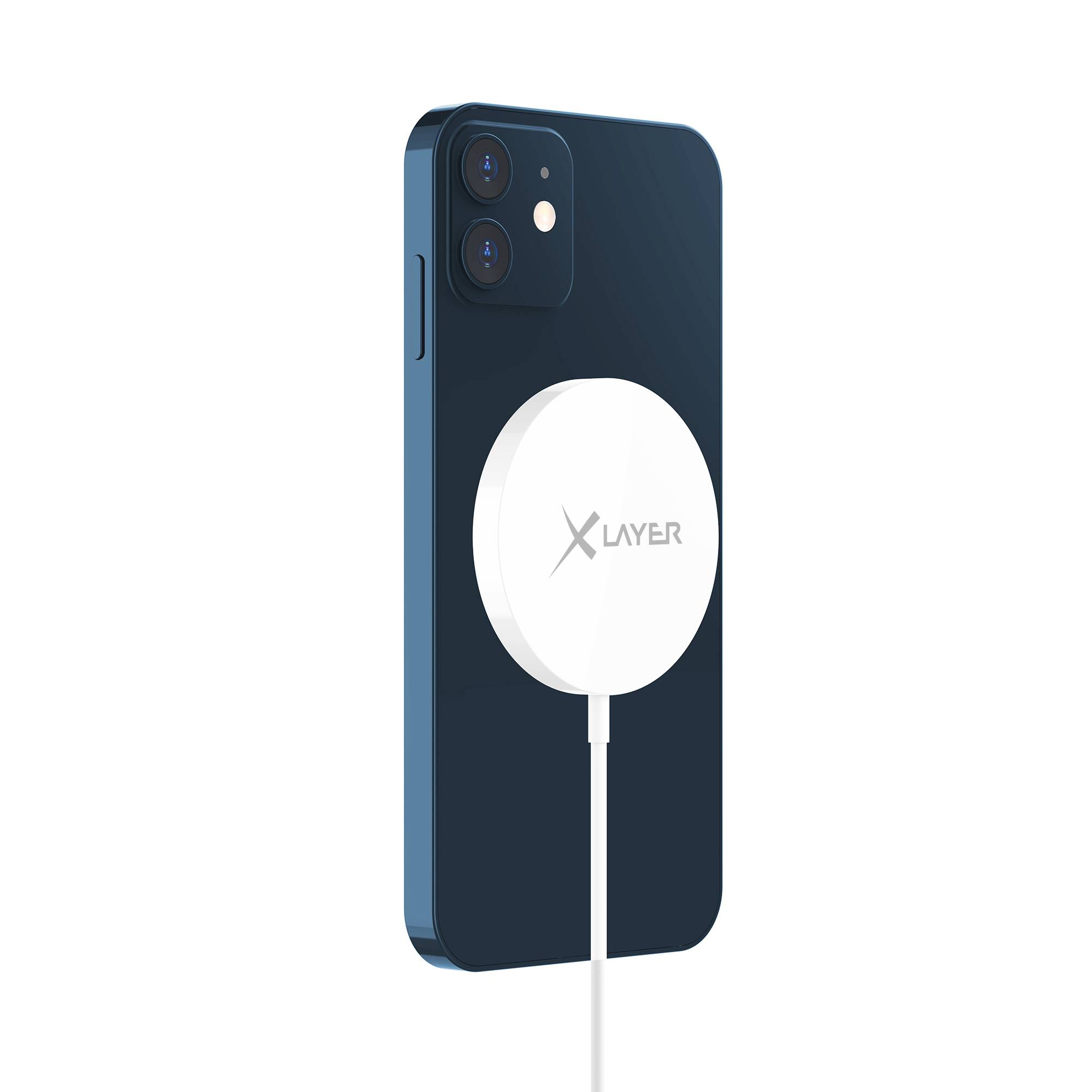 XLayer MagFix Pro Wireless Charging Pad 15W Weiß