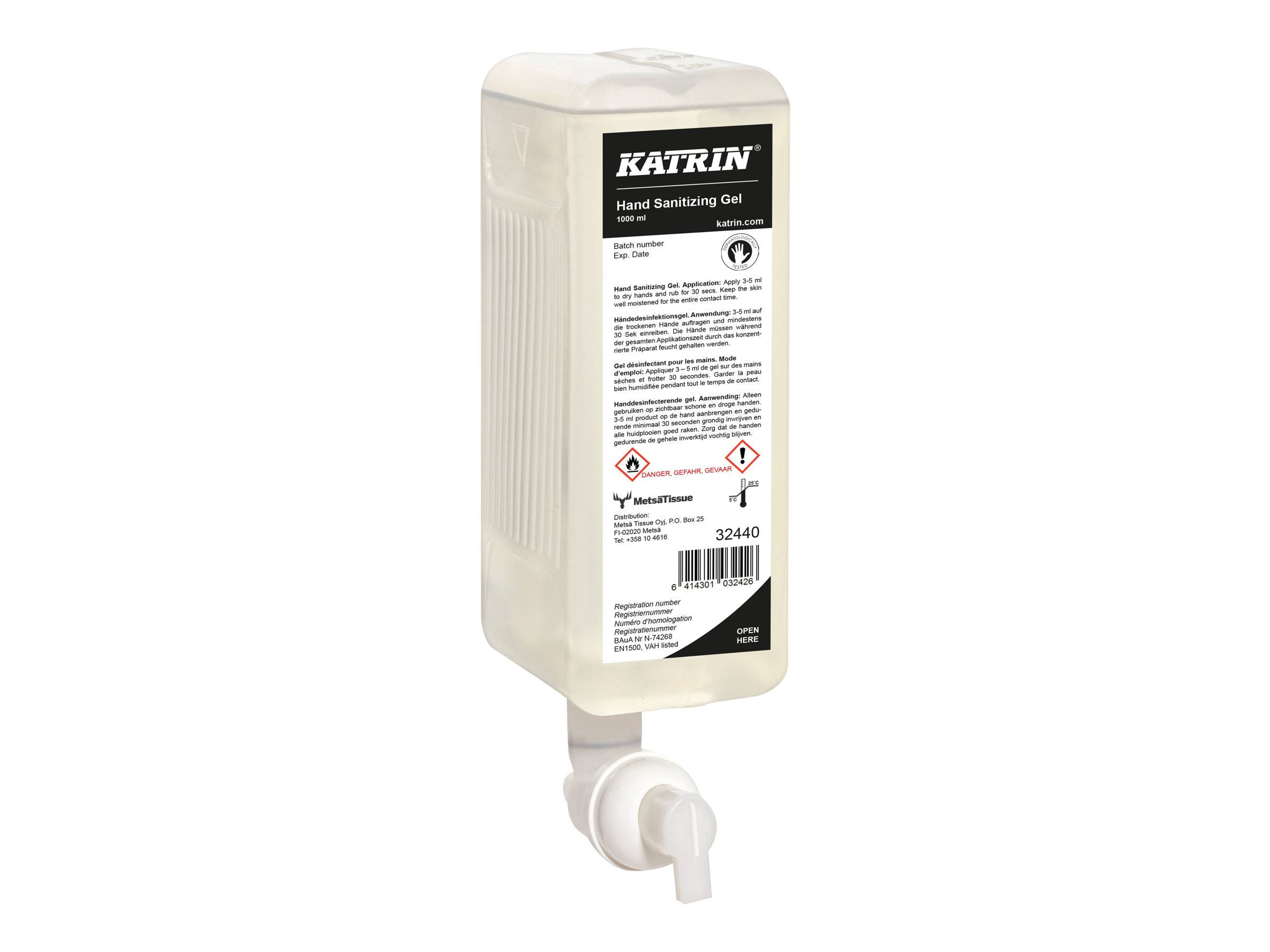 Katrin Desinfektionsmittel - Gel - Patrone