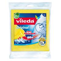 Vileda 142268 - Blau - Pink - Gelb - Rechteckig - Zellulose - Baumwolle - Faser - Handwäsche - Monochromatisch - China
