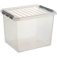 Sunware Q-line Aufbewahrungsbox 52,0 l transparent 50,0 x 40,0 x 38,0 cm(H6162702)