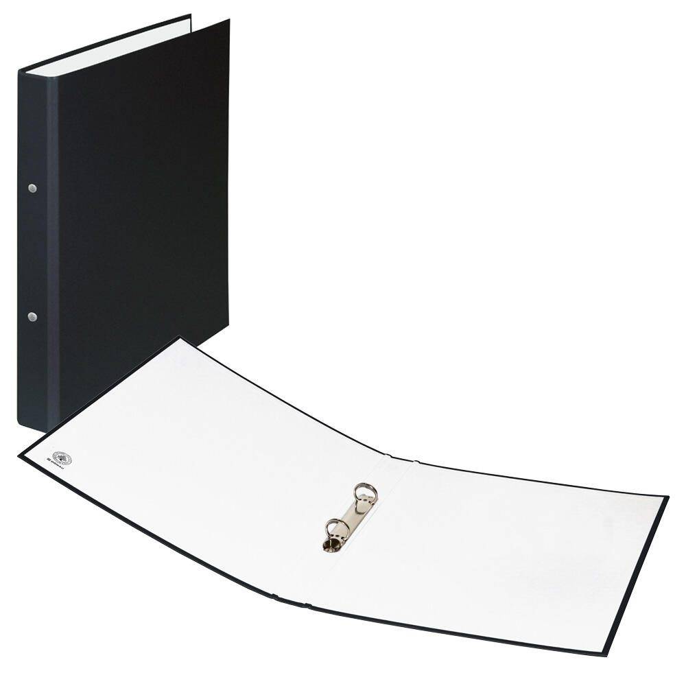 Donau Elektronik Ringbuch 2-Ringe schwarz 3.5 cm DIN A4