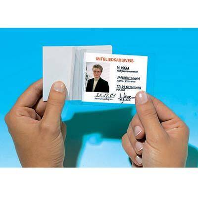 LMG Signaltechnologie 100 LMG Kaltlaminierfolien glänzend für Kleinformat