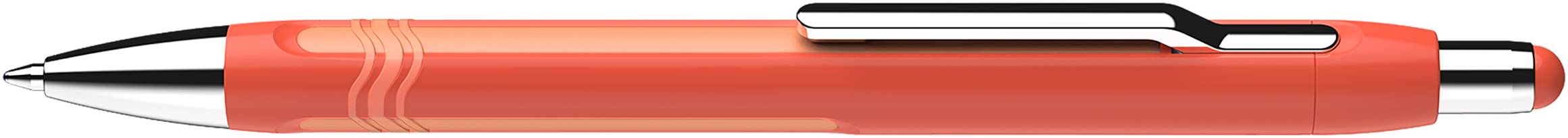 Kugelschreiber Epsilon warm orange, Mine 755 XB blau