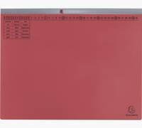 Exacompta 370103B, Konventioneller Dateiordner, Karton, Rot, 320 g/m², 265 mm, 316 mm