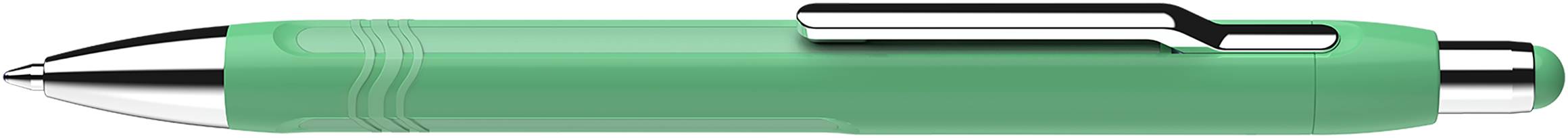 Kugelschreiber Epsilon mintgrün, Mine 755 XB blau