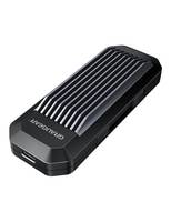 GRAUGEAR G-M202-AC-10G, SSD-Gehäuse, M.2, M.2, PCI Express 3.0, 10 Gbit/s, USB Anschluss, Schwarz