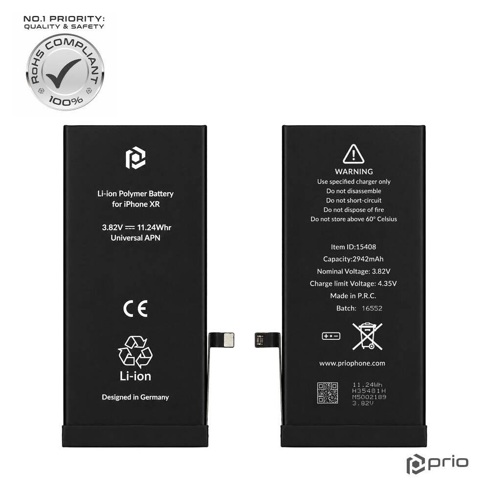 prio Akku für iPhone XR (Universal APN)