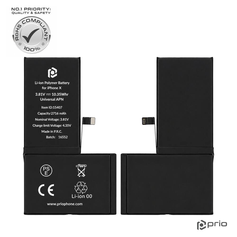 prio Akku für iPhone X (Universal APN)